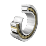 بلبرینگ NU315 WSB بلبرینگ استوانه‌ای دو ردیفه با قفسه فولادی مخصوص گیربکس و ماشین‌آلات صنعتی