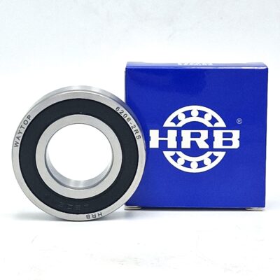 بلبرینگ 6206-2RS IRON Z2 | شیار عمیق دوطرف لاستیکی با قفسه فولادی و کیفیت بالا