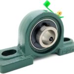 یاتاقان بلبرینگی UCP204 سبز (GREEN) | پایه‌دار با قفل پیچ 20×47×28 برای کاربرد صنعتی و کشاورزی