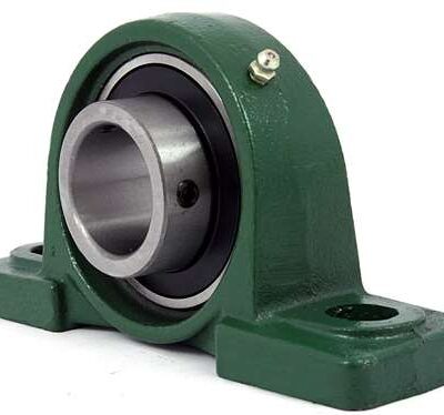 یاتاقان بلبرینگی UCP206 سبز (GREEN) | پایه‌دار با قفل پیچ 30×62×38 برای مصارف صنعتی و کشاورزی