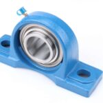 یاتاقان بلبرینگی UCP208 BLUE | پایه‌دار چدنی با بلبرینگ خودتنظیم آبی مناسب کاربردهای صنعتی و کشاورزی